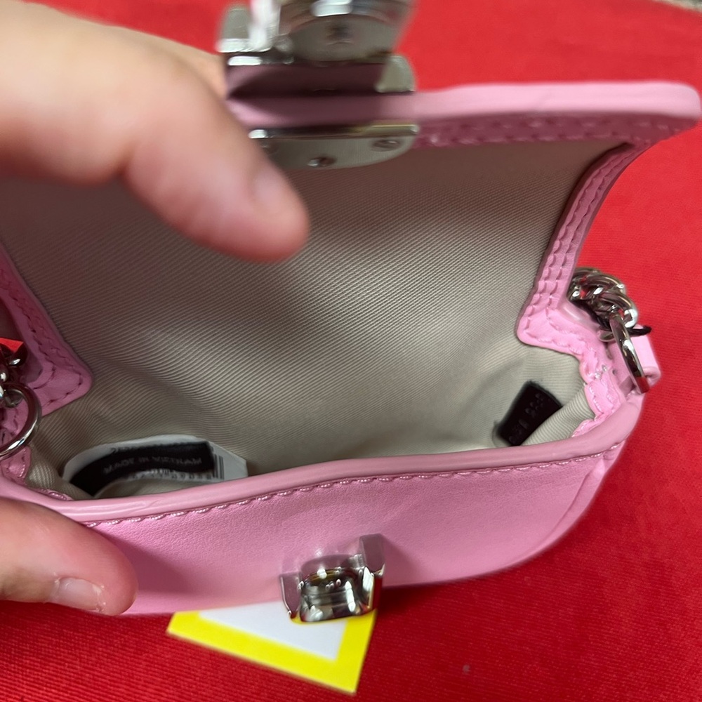 NWT Marc Jacob’s Nano Pink Keychain